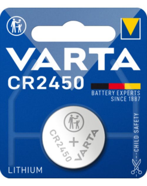 Varta CR2450 baterii litiu 3V BLISTER 1